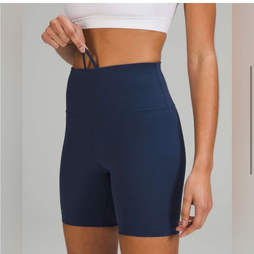 Like New Lululemon Wunder Train High-Waisted Shorts Size 4